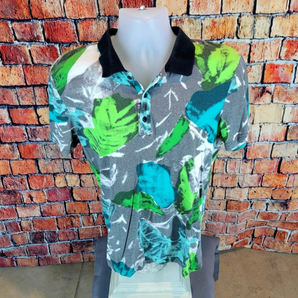 Armani Exchange tropical polo.